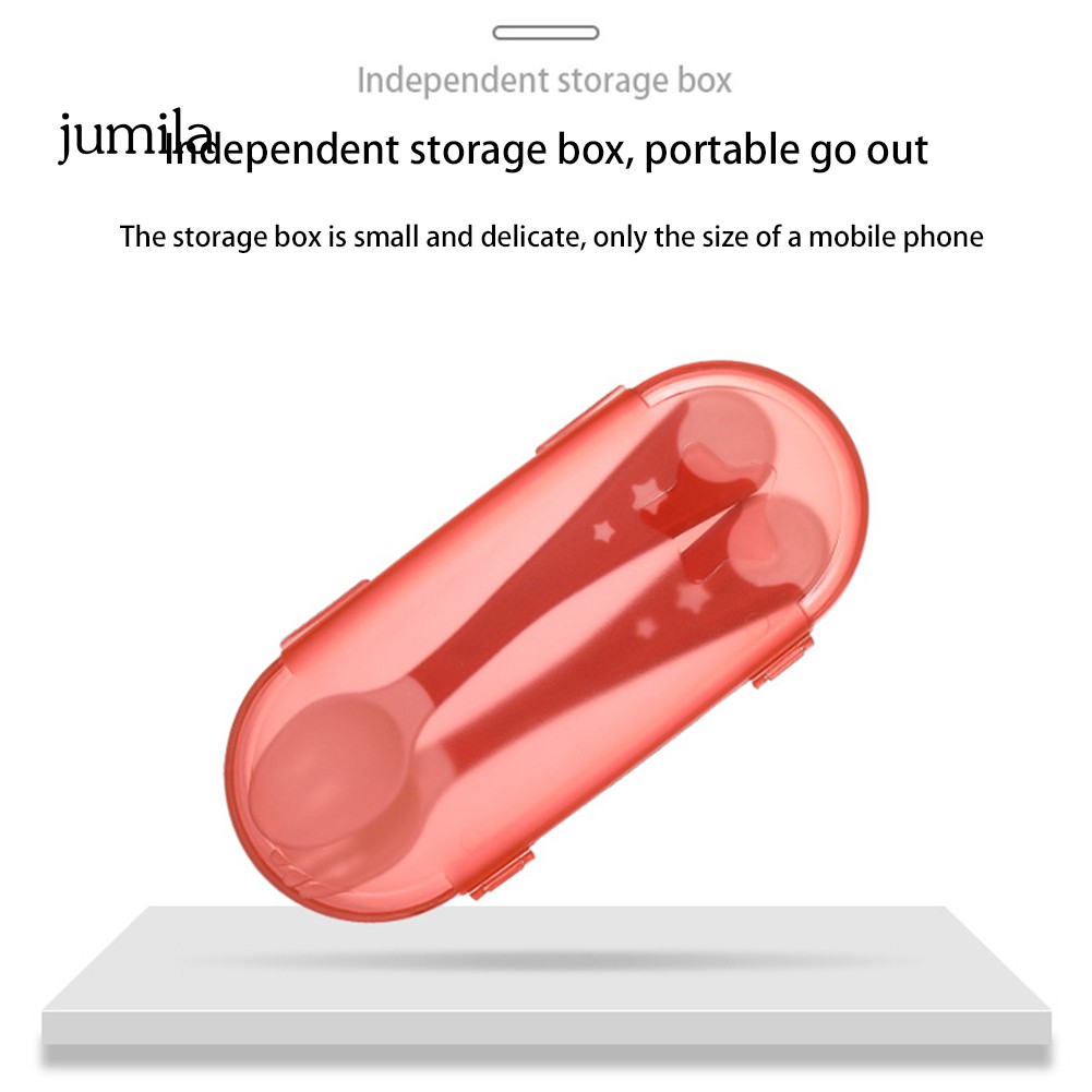 Set 2 Muỗng Nĩa Tập Ăn Cho Bé