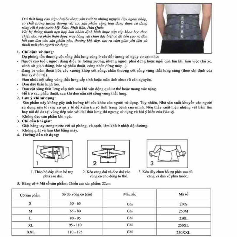 ĐAI THẮT LƯNG CỘT SỐNG, ĐAI HỖ TRỢ ĐIỀU TRỊ ĐAU LƯNG THOÁT VỊ ĐĨA ĐỆM CAO CẤP SIZE S M L XL XXL