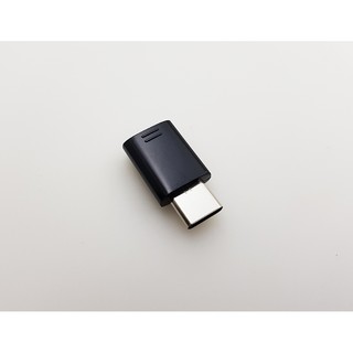 Jack chuyển Micro USB sang Type C - USB (Đen)