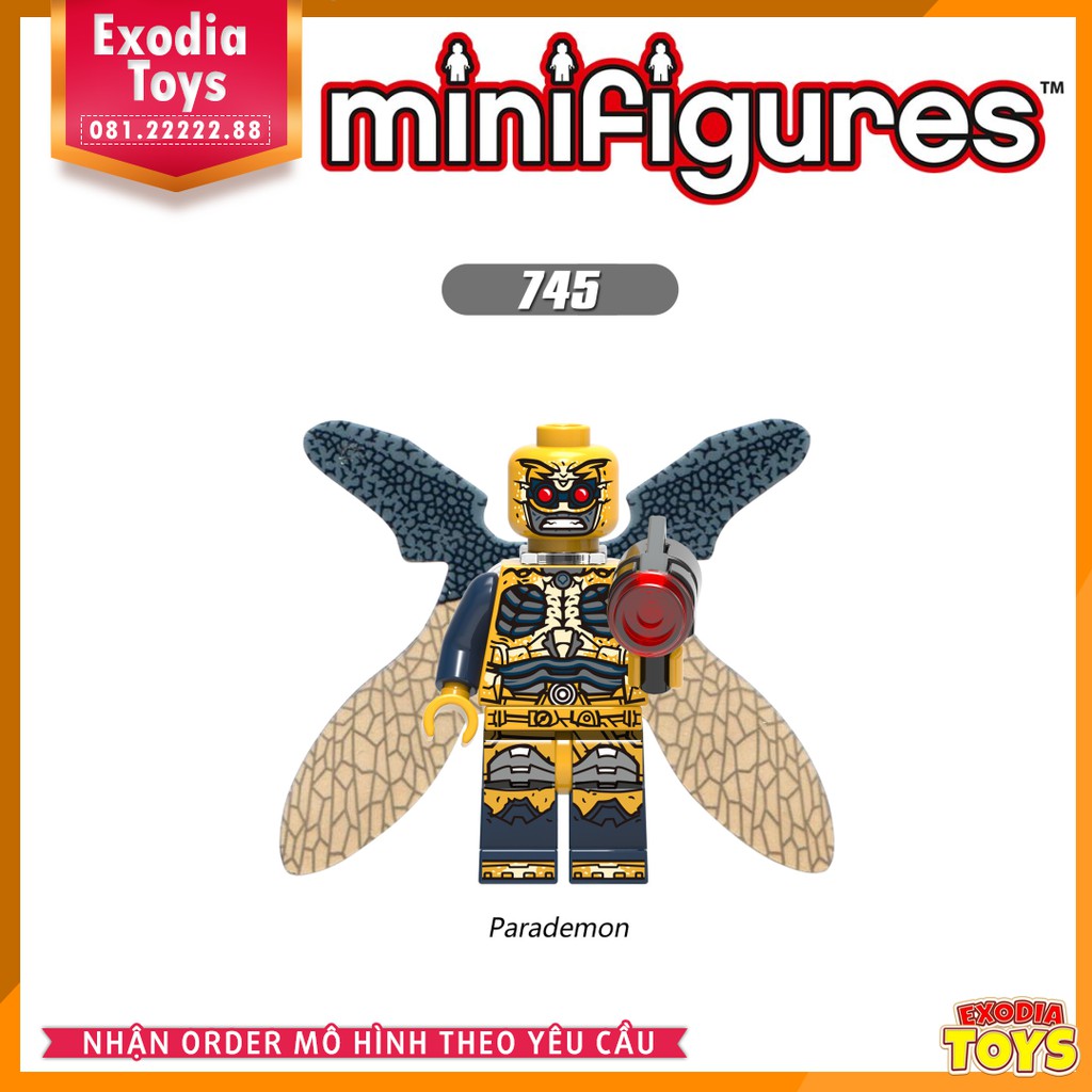 Xếp hình Minifigure DC Comics siêu anh hùng Liên Minh Công Lý Justice League - Đồ Chơi Lắp Ghép Sáng Tạo - X0177