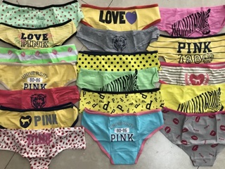 Combo 5 quần lót nữ LOVE PINK [ giao ngẫu nhiên ]
