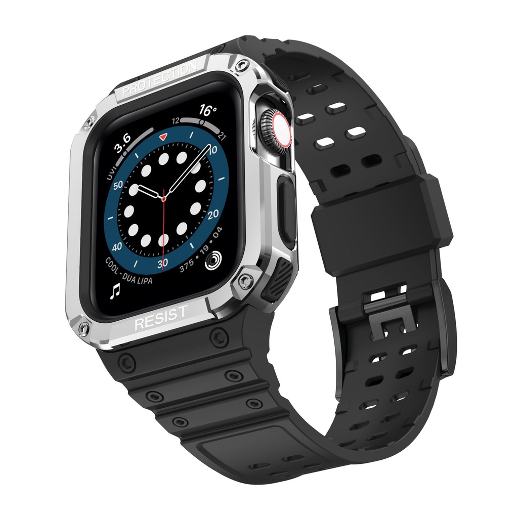 Bộ Ốp TPU + Dây Đeo Thời Trang Cho Đồng Hồ Thông Minh Apple iWatch Series 7 6 SE 5 4 3 2 45mm 41mm 40mm 44mm 42mm 38mm