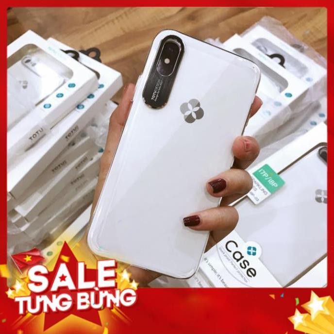 Ốp lưng Iphone 💯FREE SHIP💯 chính hãng TOTU BẢO VỆ CAMERA , ốp trong iPhone cao cấp, không lo vàng ố khi dùng lâu