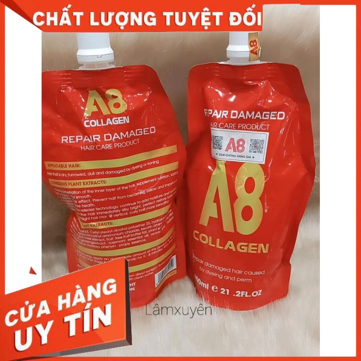 HẤP DẦU PHỤC HỒI COLLAGEN A8 600ML