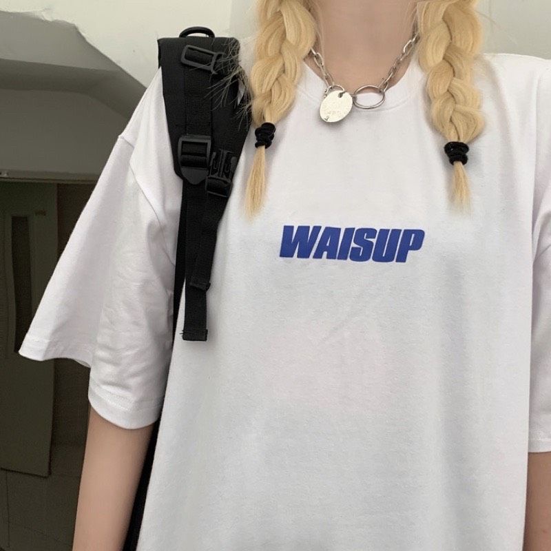 Áo thun tay lỡCó sizeFull màu Unisex Waisup