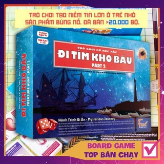 [KHÔNG HAY TRẢ TIỀN] Board game-Đi tìm kho báu phần 2 Foxi-đồ chơi gia đình tương tác tư duy-quản trị niềm tin