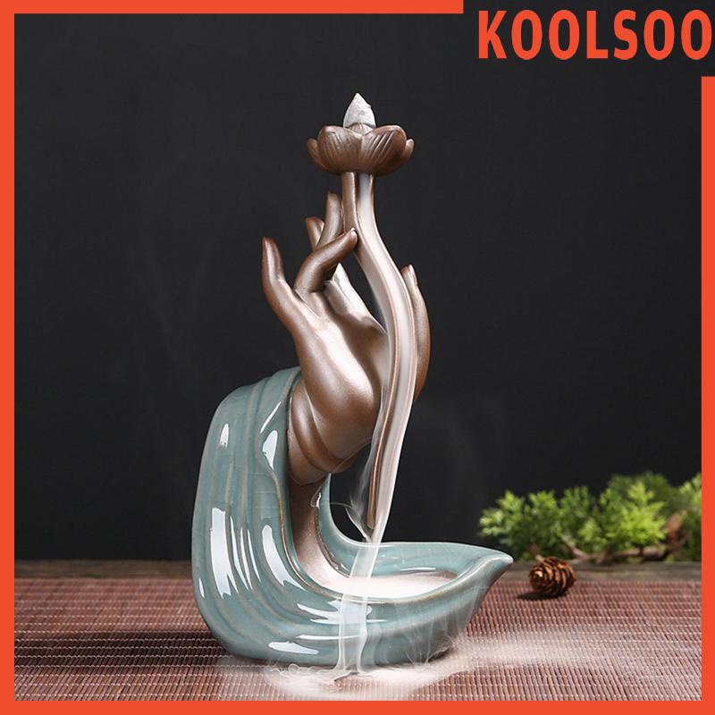 Thác Khói Trầm Hương Hình Bàn Tay Phật Trang Trí Nhà Cửa / Văn Phòng