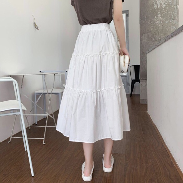 CHÂN VÁY THÔ XOÈ DÁNG DÀI MS11989