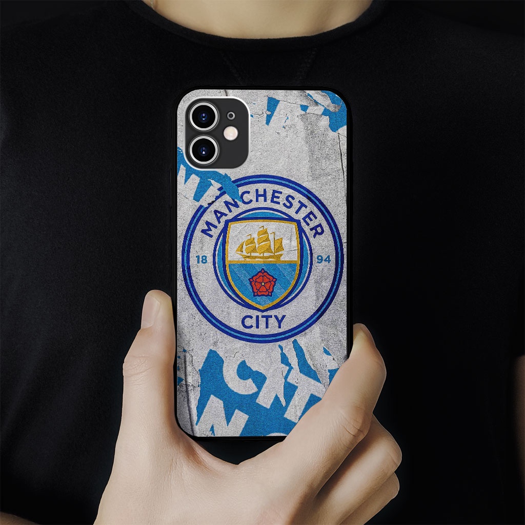 Ốp lưng silicon logo Manchester city 5 cho iphone 6 - iphone 13 MCT20210025