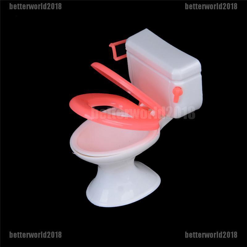 Mô Hình Toilet Đồ Chơi Bằng Nhựa Chất Lượng