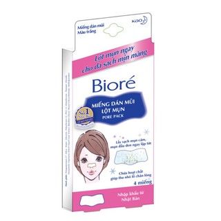 Hộp 4 miếng dán mũi lột mụn Bioré