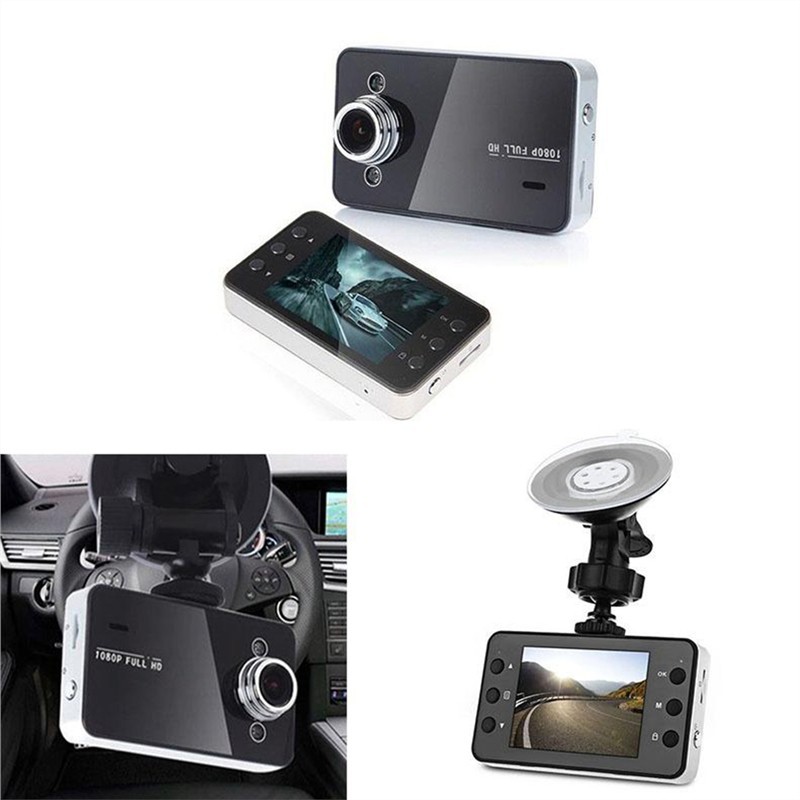 Camera Hành Trình Mini Màn Hình 2.6 Inch Full Hd 1080P Hai Ống Kính Góc Rộng