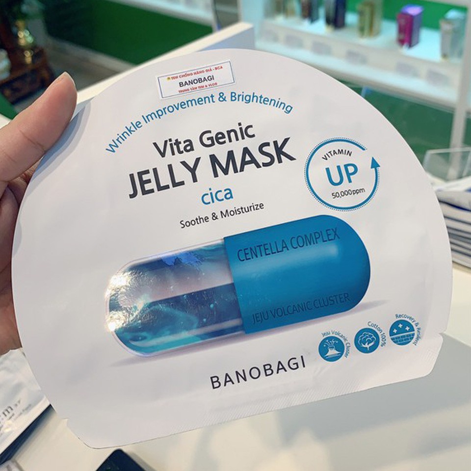 Hộp 10 mặt nạ Banobagi Vita Genic, Stem Cell, Super Collagen Mask Hàn Quốc mẫu mới 30ml | BigBuy360 - bigbuy360.vn