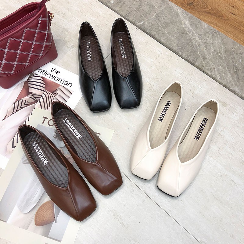 Giày Lười Da Phong Cách Retro Dành Cho Nữ | BigBuy360 - bigbuy360.vn