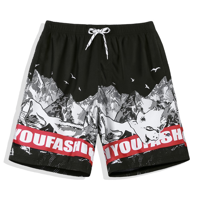 Quần Short Đi Biển Mau Khô Cho Nam | BigBuy360 - bigbuy360.vn