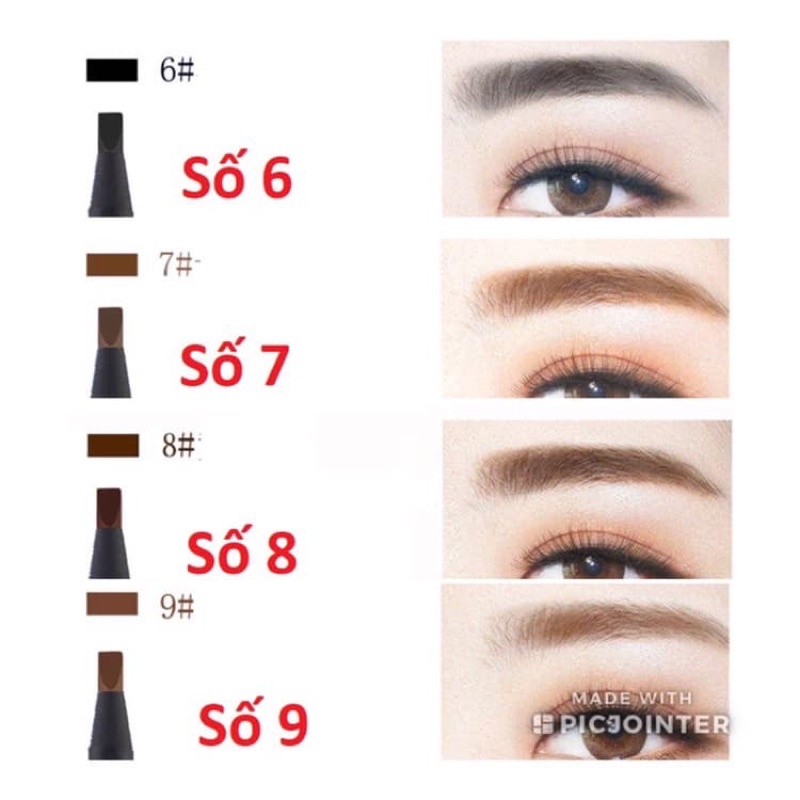 Chì xé kẻ mày Haozhuang Milano Eyebrow | BigBuy360 - bigbuy360.vn