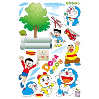 Decal dán tường - Tranh decal dán tường DOREMON cho bé