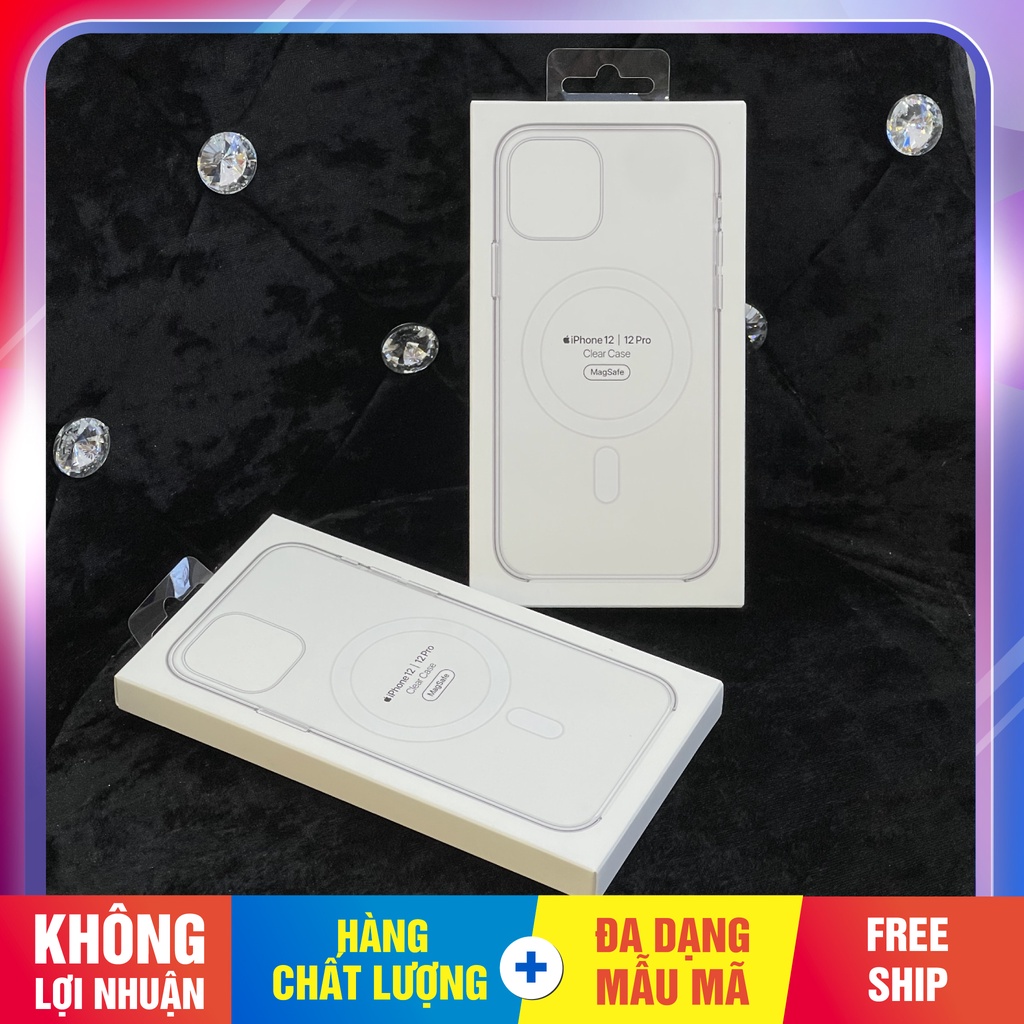 Ốp iP12 Pro chính hãng - trong suốt - fullbox, nguyên seal