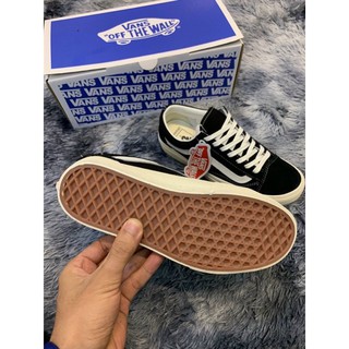 [Full Box Bill ] Giày vans vaul⚡️𝐒𝐢ê𝐮 𝐑ẻ⚡️ đen vạch trắng nam nữ