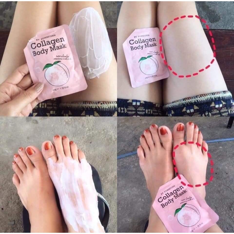 Gói Ủ Trắng Collagen Body Mask (ủ trái đào) | BigBuy360 - bigbuy360.vn