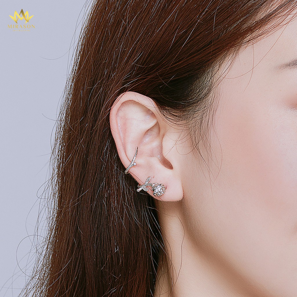 MIRASON - Bông Tai Bạc 925 Cao Cấp - MBT050