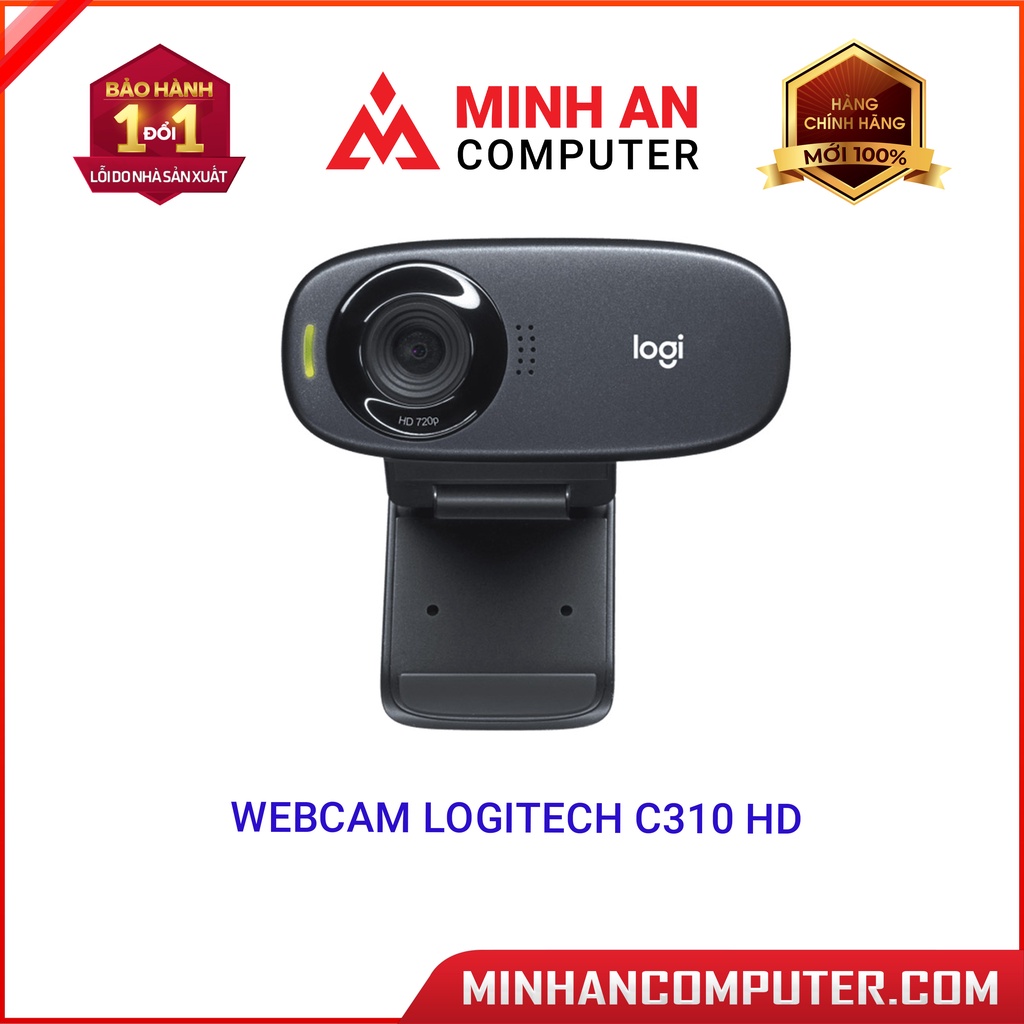 Webcam LOGITECH C310 HD Hàng chính hãng