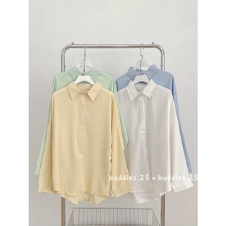 Áo sơ mi pastel chất mềm