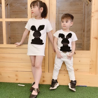 Sỉ cặp áo thỏ