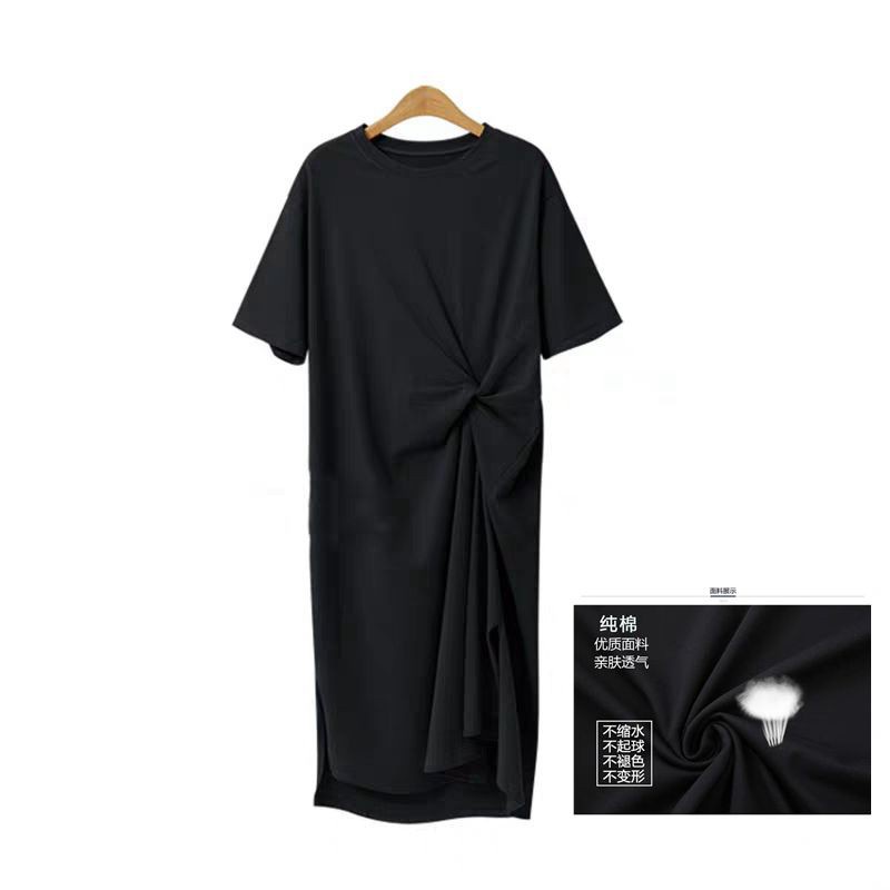 Đầm Dài Tay Ngắn Dáng Rộng Thời Trang Cho Nữ Size M-4Xl | BigBuy360 - bigbuy360.vn