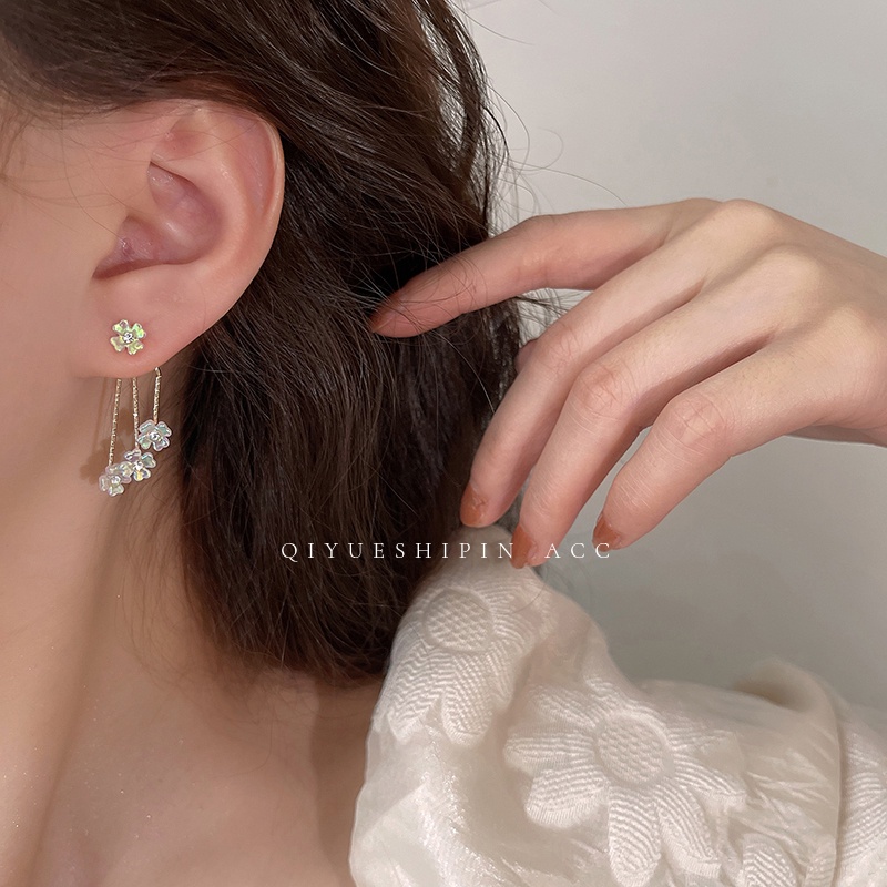 Bông Tai Mặt Hình Hoa Ngọt Ngào Thời Trang Mùa Hè Hàn Quốc Mới 2022