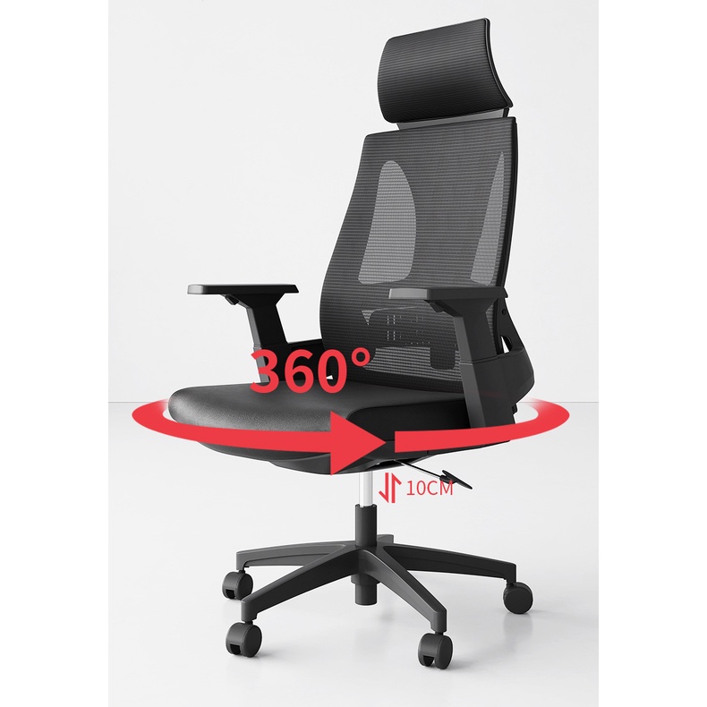 Ghế xoay văn phòng Best Office BOX268, Ghế xoay thông minh chống ê mỏi