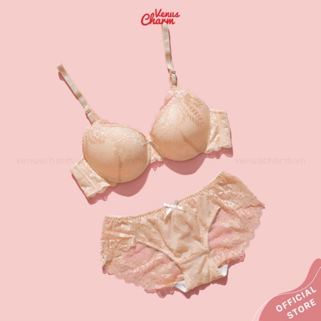 Bộ đồ lót ren có gọng đệm vừa nâng ngực Venus Charm Seduce | BigBuy360 - bigbuy360.vn