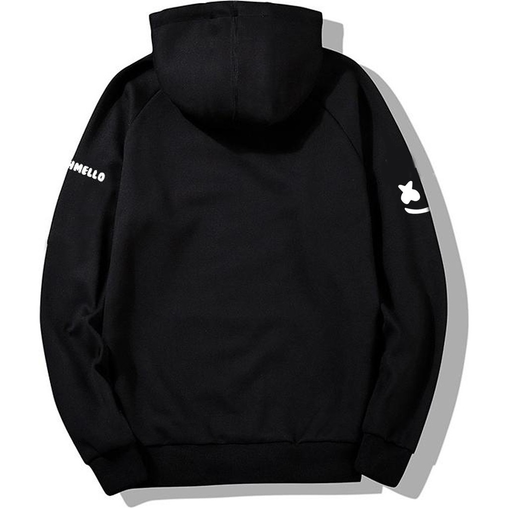 Áo nir hoodie nam nữ DJ MarhMello chất nỉ bông dày ấm mềm mịn dáng rộng thoải mái