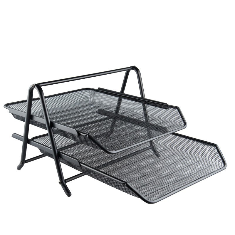 Khay đựng tài liệu 2 tầng sắt Guangbo WZ9304