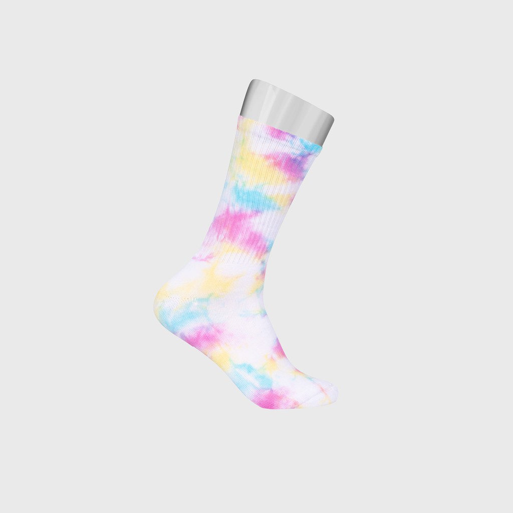 Grimm DC Vớ Tie-dye // Cloudy Rainbow (bảy màu)