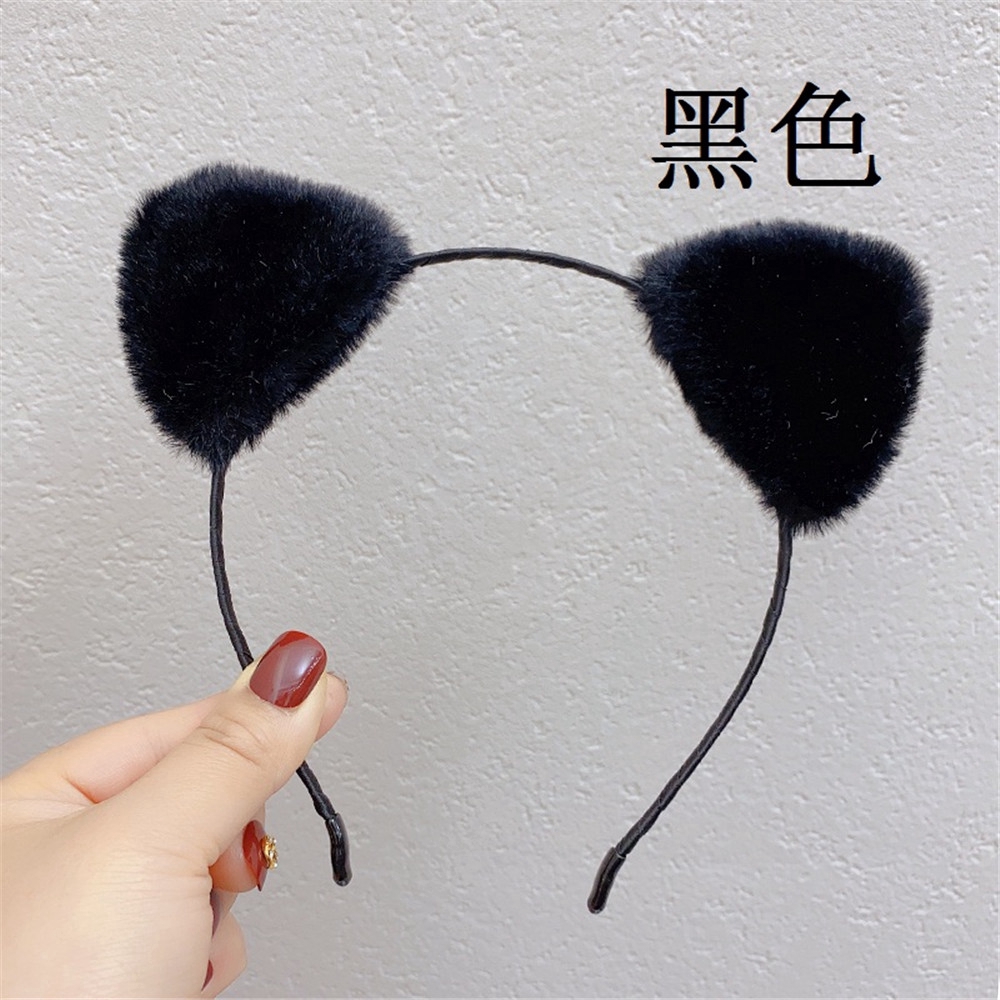 Băng Đô Cài Tóc Gắn Tai Mèo Dễ Thương