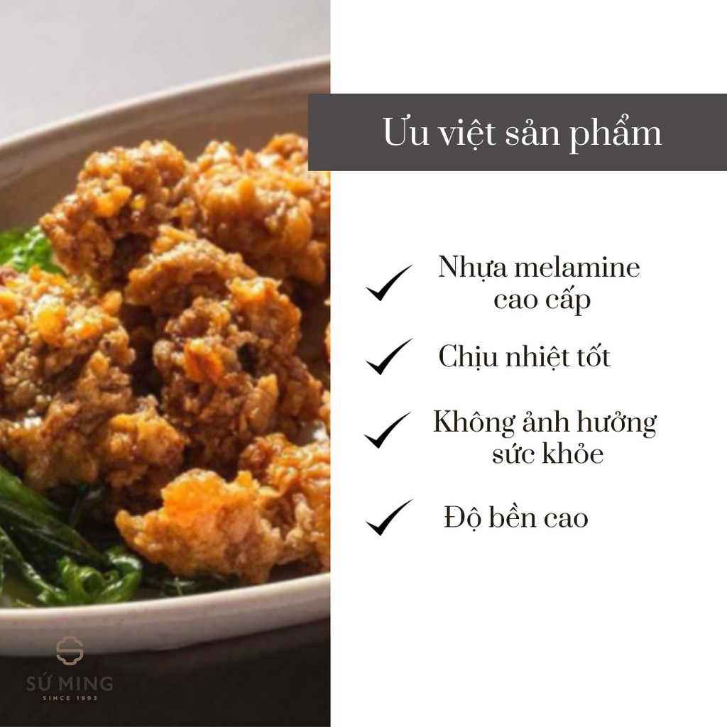 [Mã LIFE20KALL giảm 10% đơn 50K] Đĩa Xuồng Nhựa Melamine Cao Cấp Dùng Trong Nhà Hàng, Quán Ăn