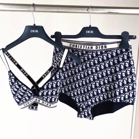 (MớI) Bikini + QuầN LóT VảI Cotton MàU Xanh