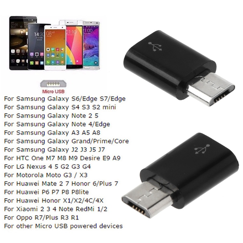 Đầu chuyển đổi cổng cắm USB 3.1 Type C sang đầu cắm Micro USB cho Android | BigBuy360 - bigbuy360.vn