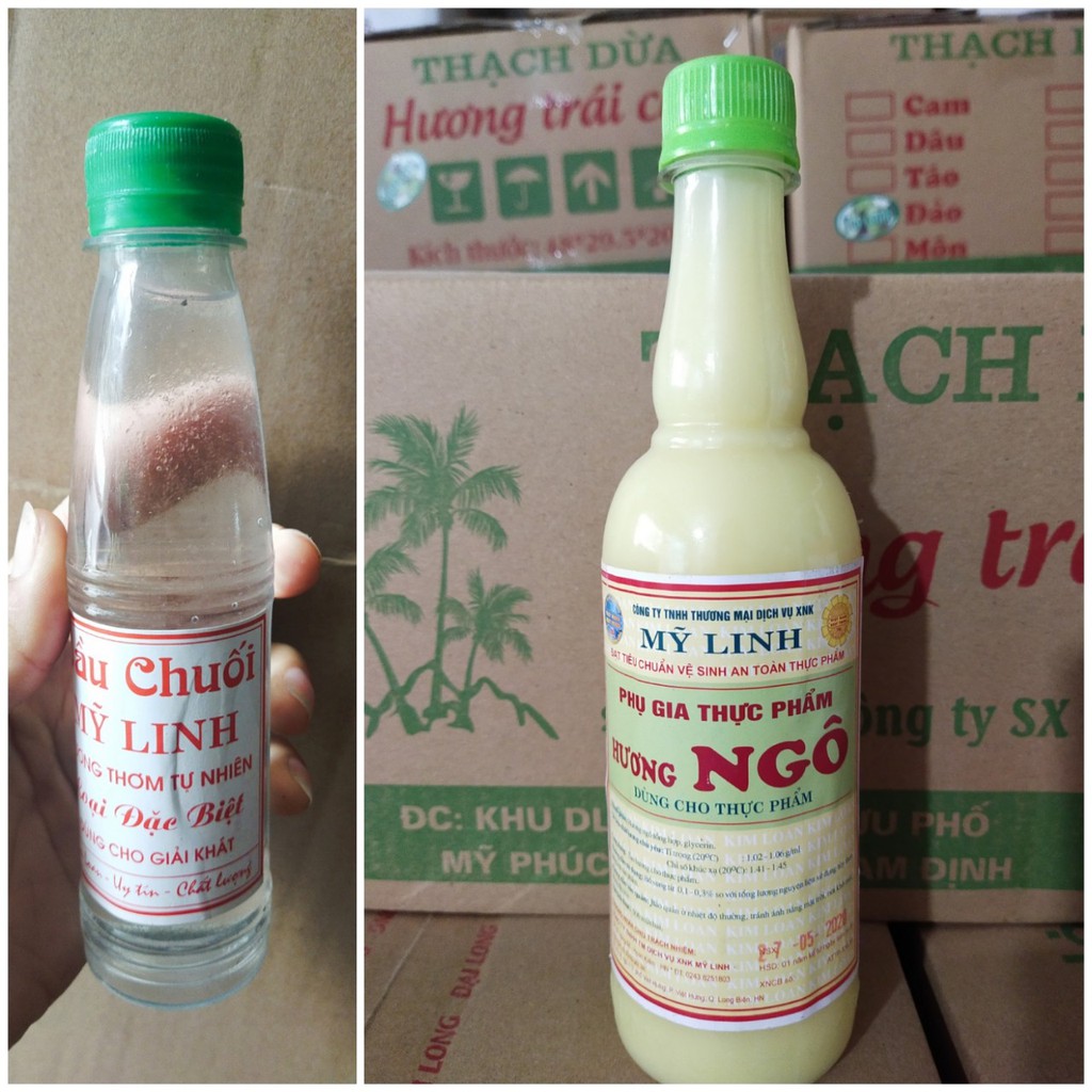 Hương ngô Mỹ Linh ( tinh dầu chiết xuất ngừ ngô bắp) 500ml