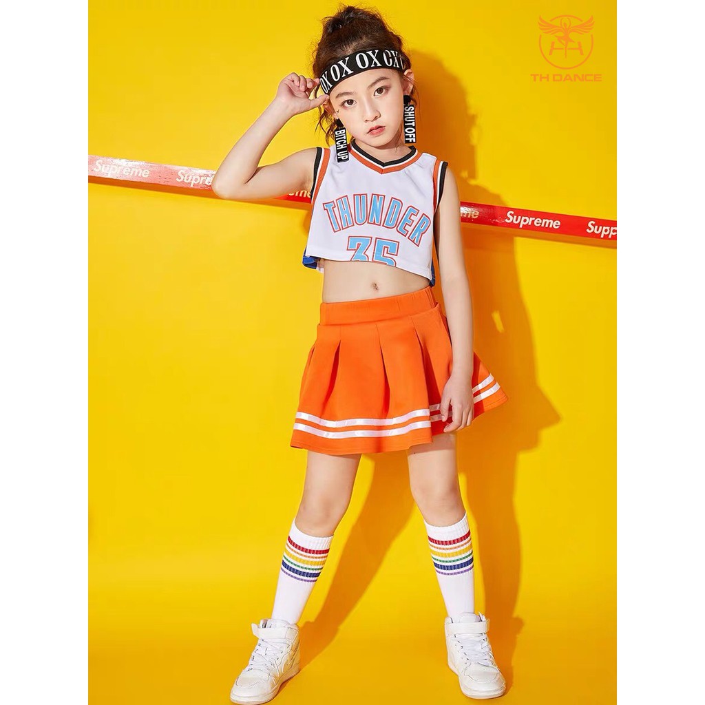 Áo croptop trẻ em | Áo croptop Thurder 35