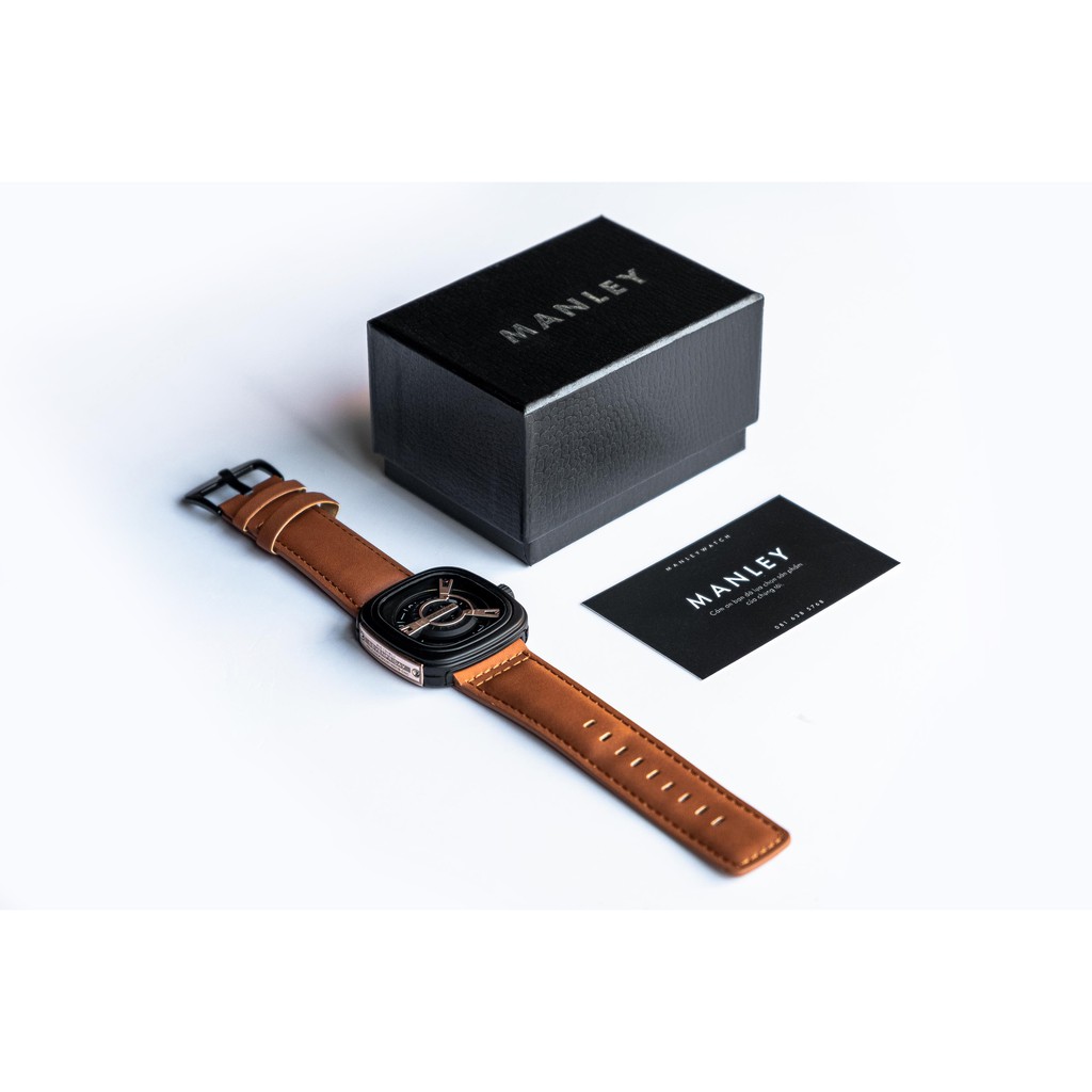 Đồng hồ Nam SEVEN FRIDAY dây da, máy Nhật, bảo hành 24 tháng