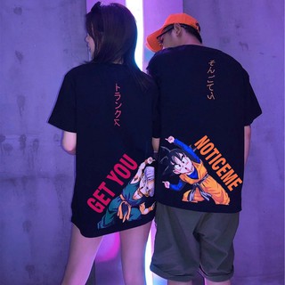 Áo thun nam phông tay lỡ unisex form rộng Dragon Ball 7 viên ngọc rồng Songoku Trumunisex - Giá sỉ Unisex