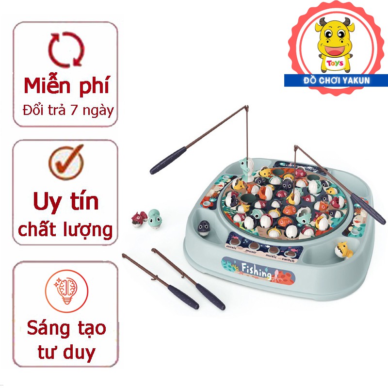 Đồ chơi câu cá cho bé phát nhạc đồ chơi thông minh giúp bé rèn luyện sự khéo léo và linh hoạt