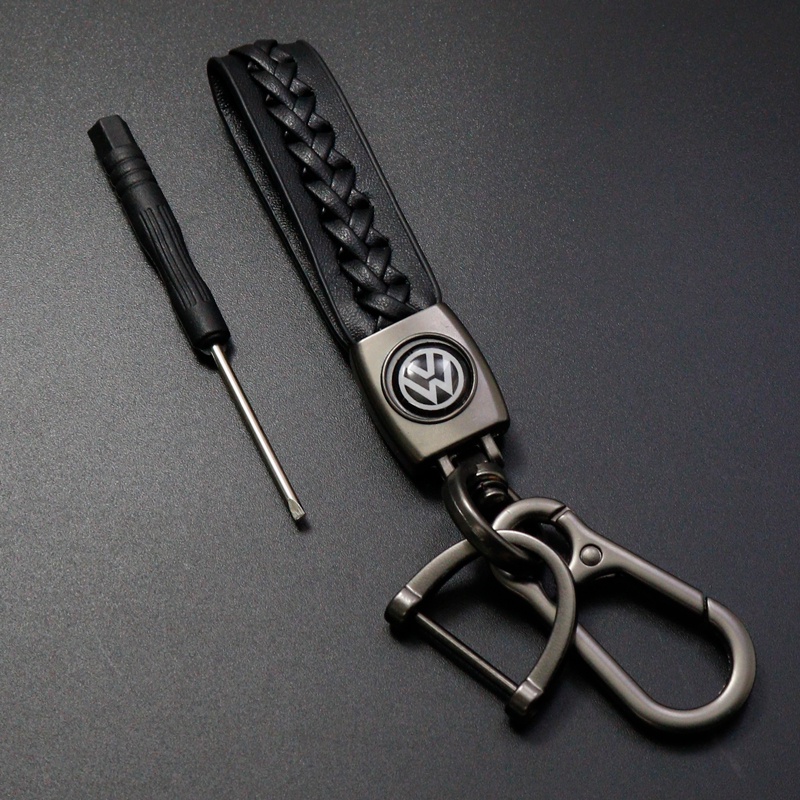 Móc Chìa Khóa Bằng Da Cao Cấp Cho VW Volkswagen Jetta MK5 Golf Passat 3B7 601 171