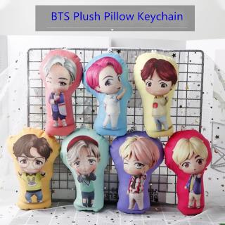 KPOP BTS Plush Pillow Keychain Anime pillow Keyring