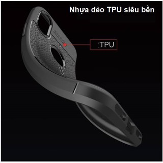 ⚡ Ốp lưng dẻo vân da Auto Focus ⚡ỐP IPHONE⚡