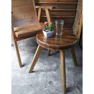 Bàn sofa gỗ d50cm cao 45cm