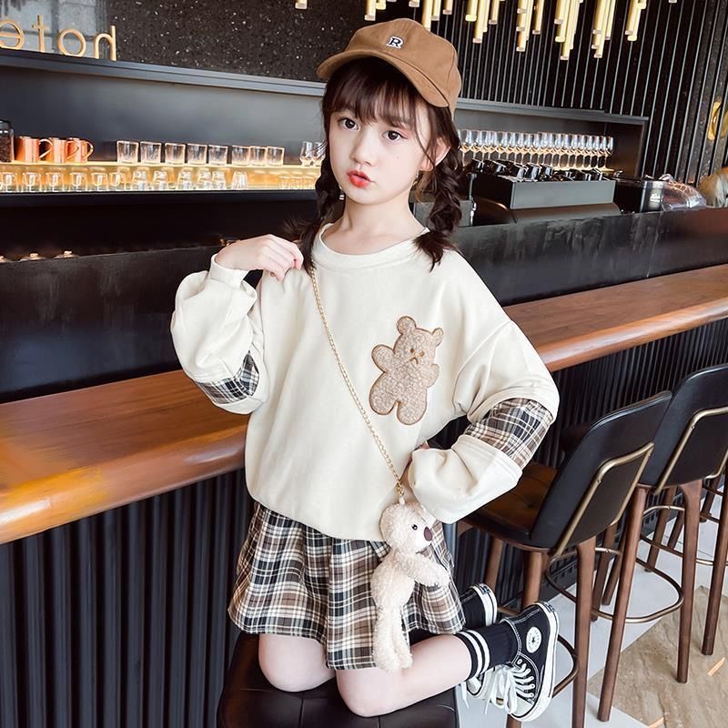 Set 2 Đầm Thời Trang Hàn Quốc Cho Bé Gái Từ 3 Đến 4 Đến 5 Đến 6 Đến 7 Đến 8 Đến 9 Đến 10 Đến 11 12 Tuổi