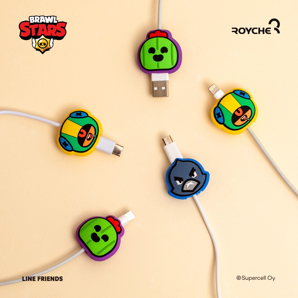 NÚT GẮN BẢO VỆ ĐẦU CAP NHÂN VẬT GAME BRAWL STARS Beens Company